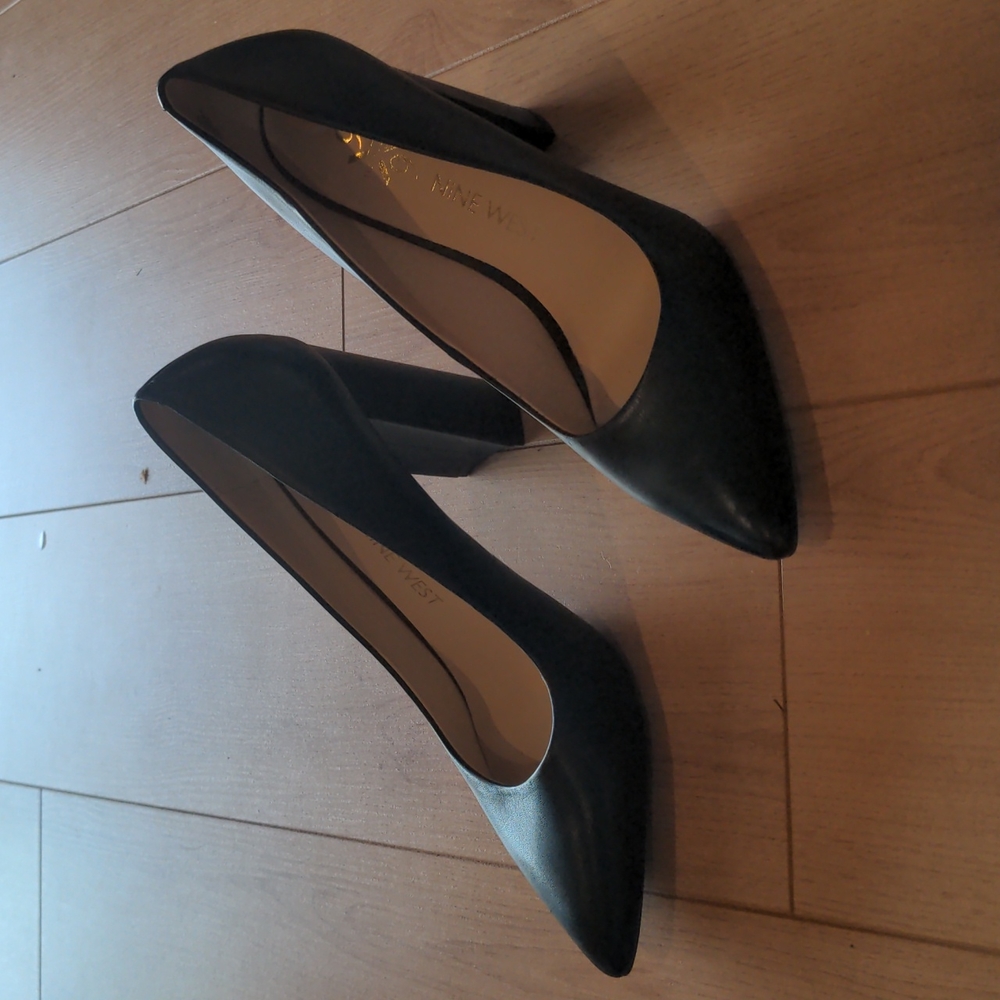 Nine West block heels